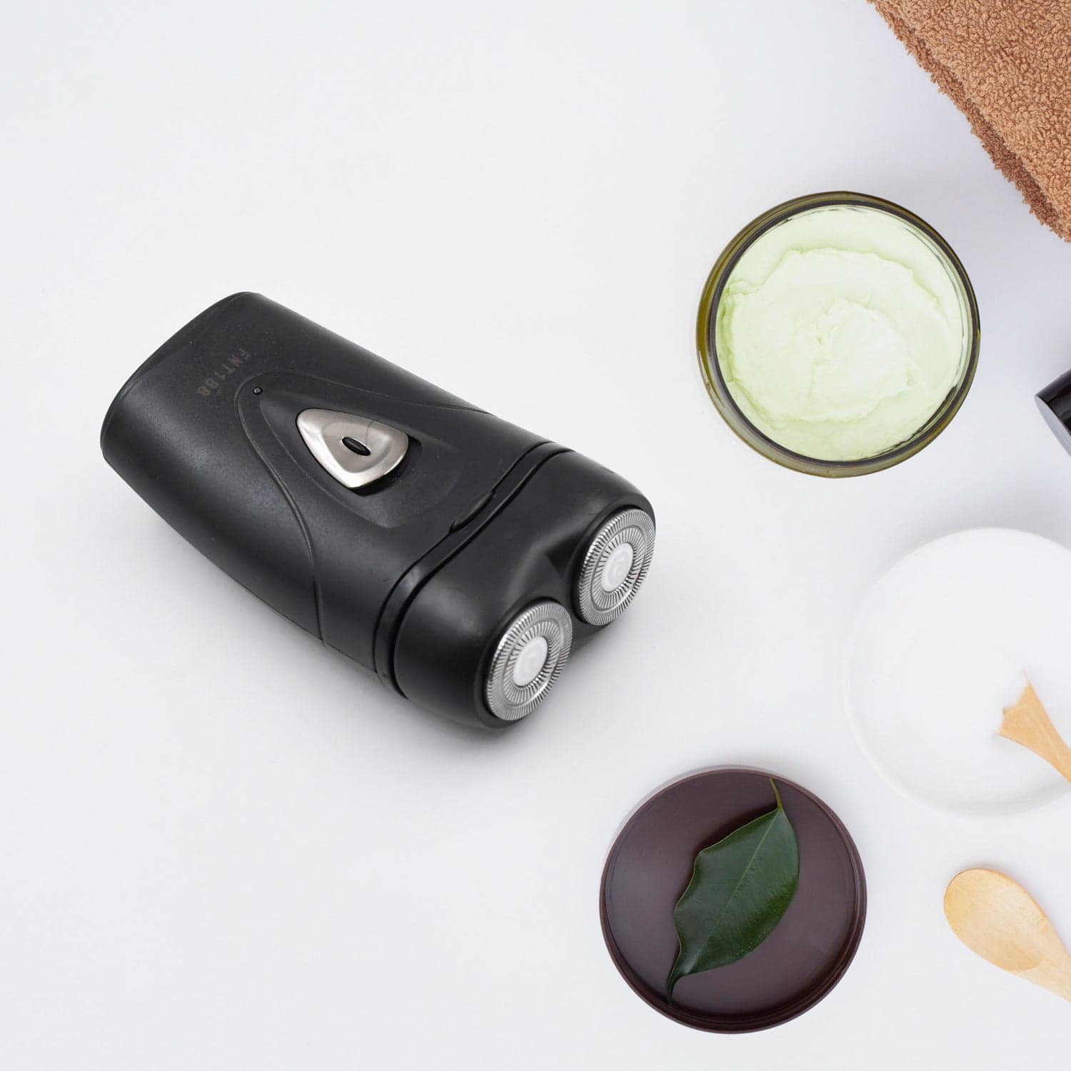 Men'S Electric Shaver With Double Floating Heads Rechargeable | Portable thumbnail 1