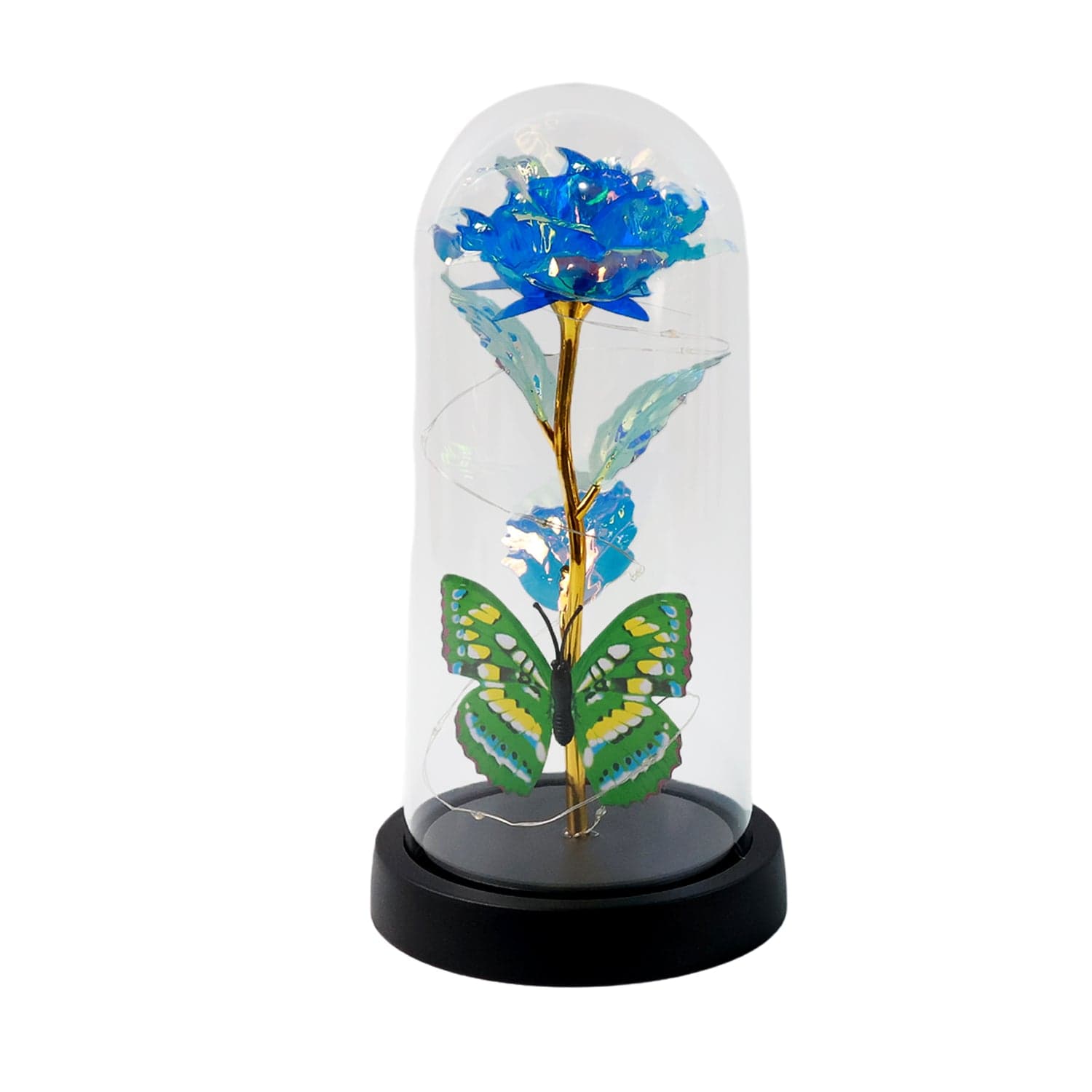Led Powered Eternal Rose In Plastic Dome thumbnail 4