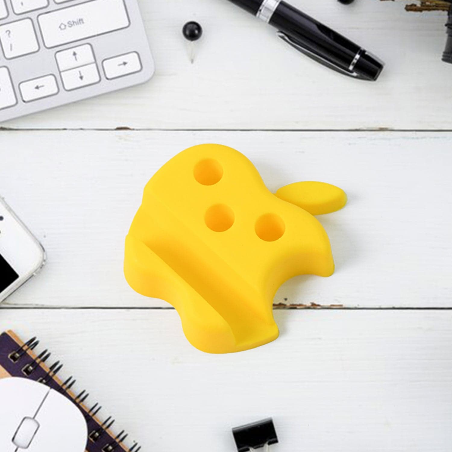 Apple Shaped Plastic Mobile Stand thumbnail 2