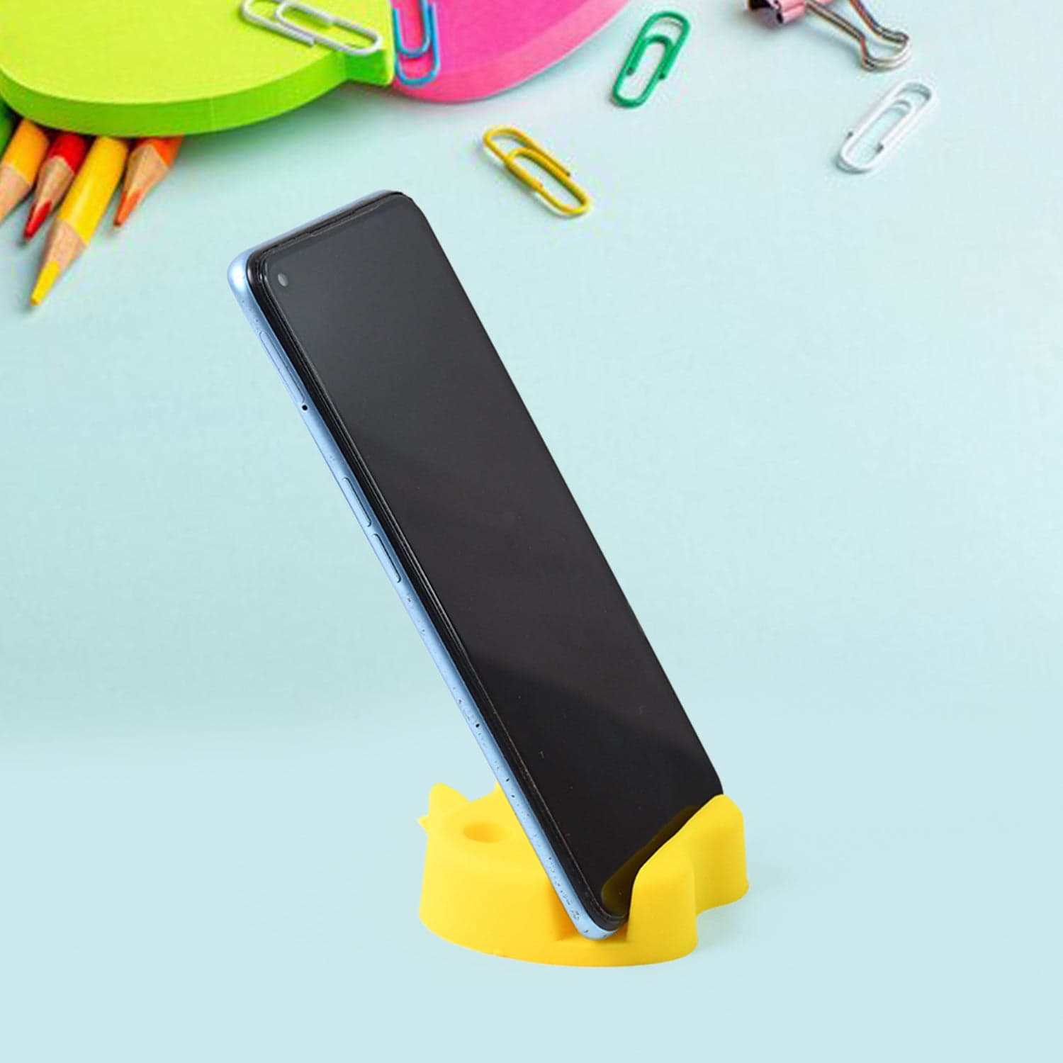 Apple Shaped Plastic Mobile Stand thumbnail 3