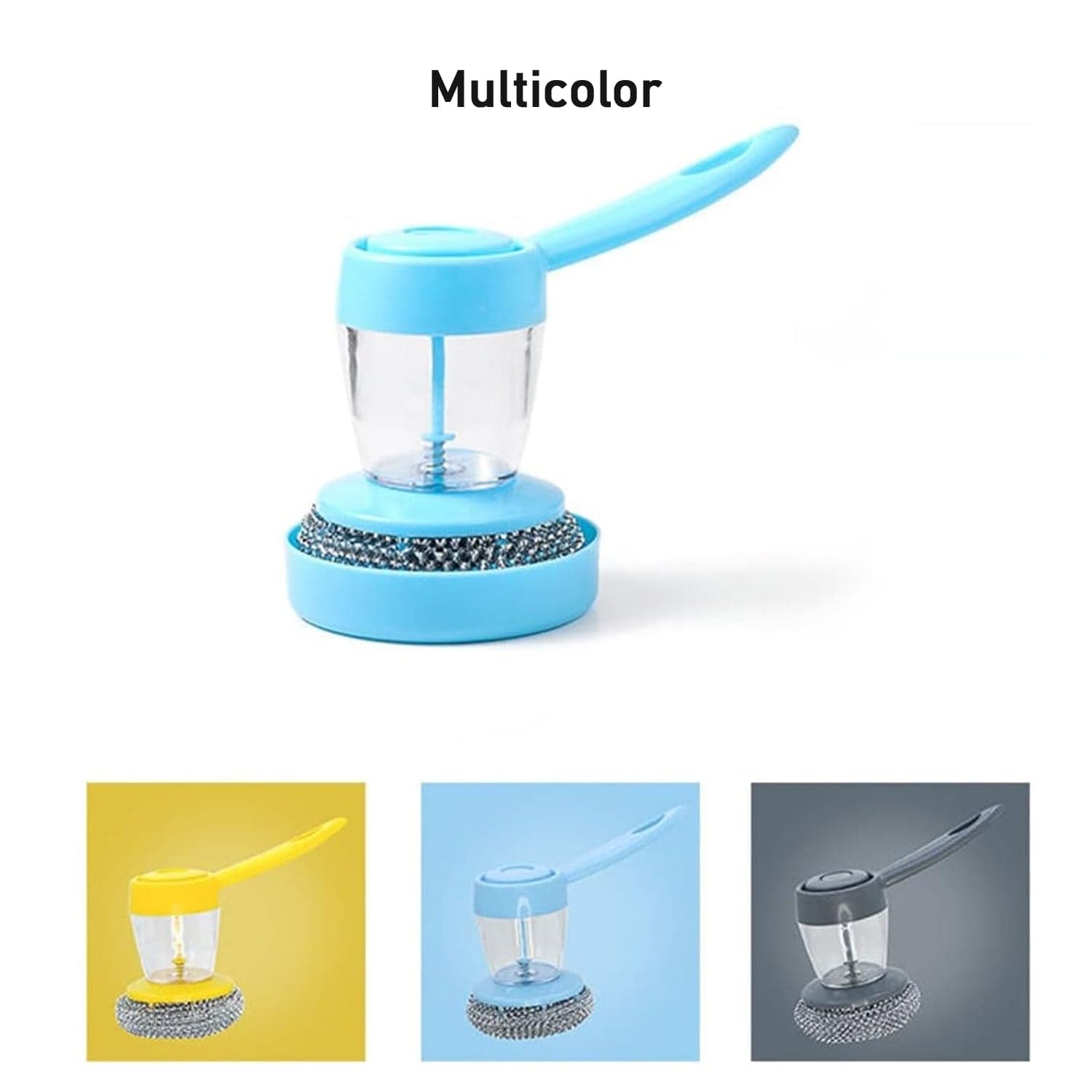 Handheld Soap Dispenser with Scrub (1 Set) thumbnail 7