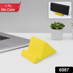 Compact Plastic Mobile Phone Holder Stand 1 Pc Mix Color