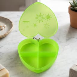 Heart Shape Pill Organizer the Compact Travel-Friendly Storage