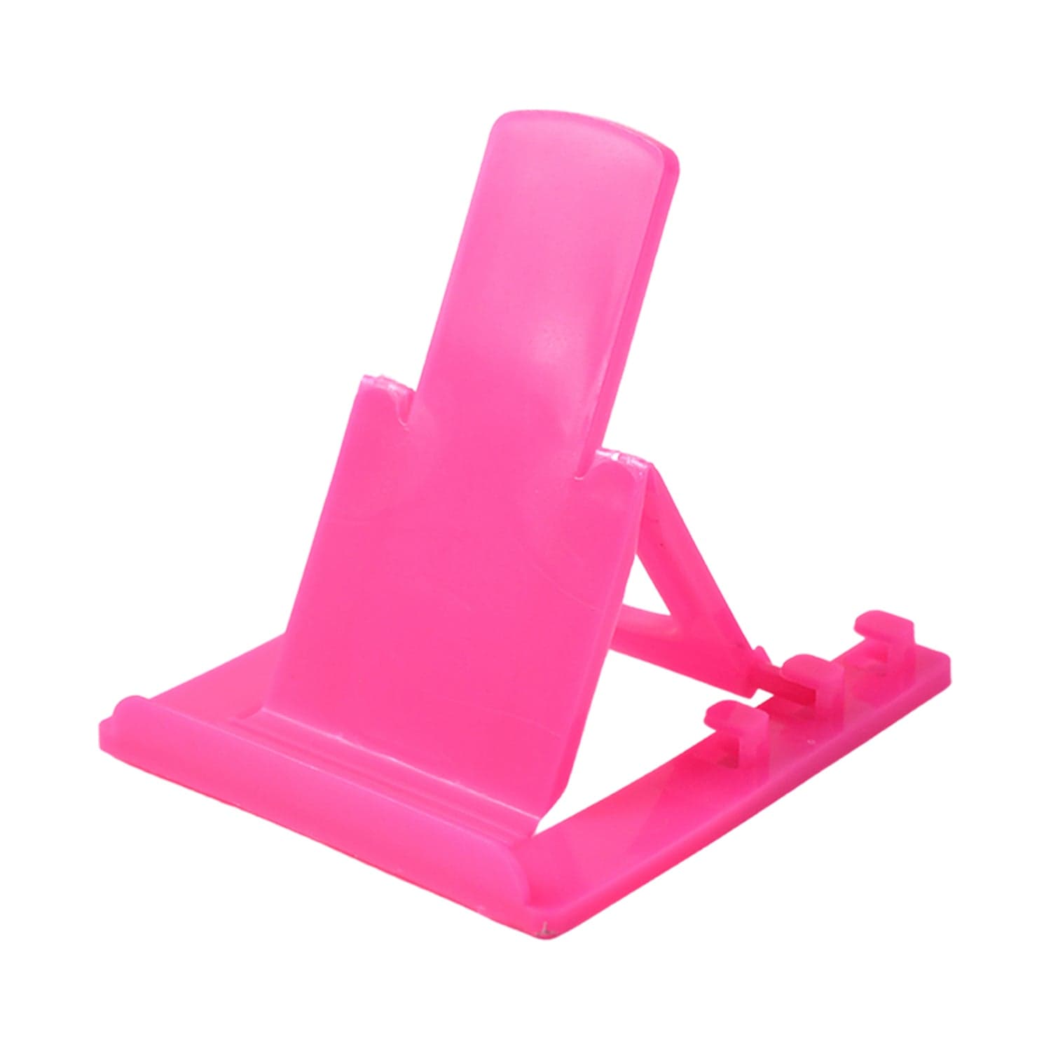 Adjustable Foldable Plastic Mobile Phone Stand Holder thumbnail 4