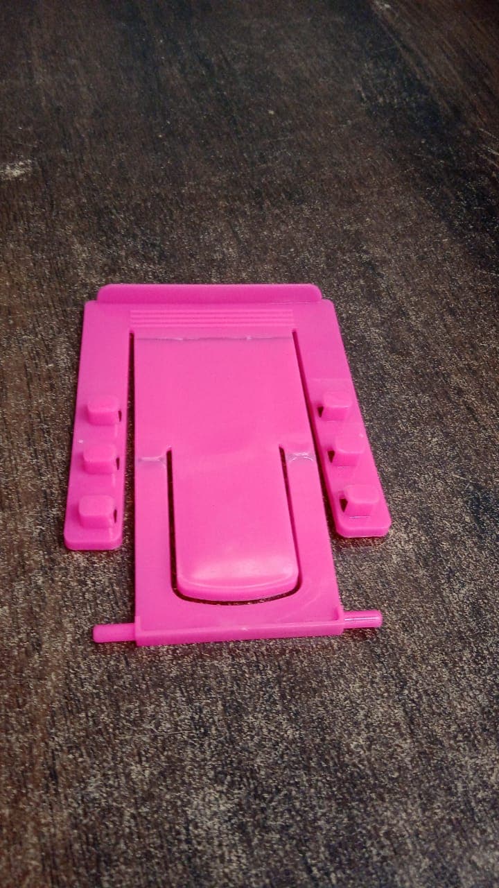 Adjustable Foldable Plastic Mobile Phone Stand Holder thumbnail 7