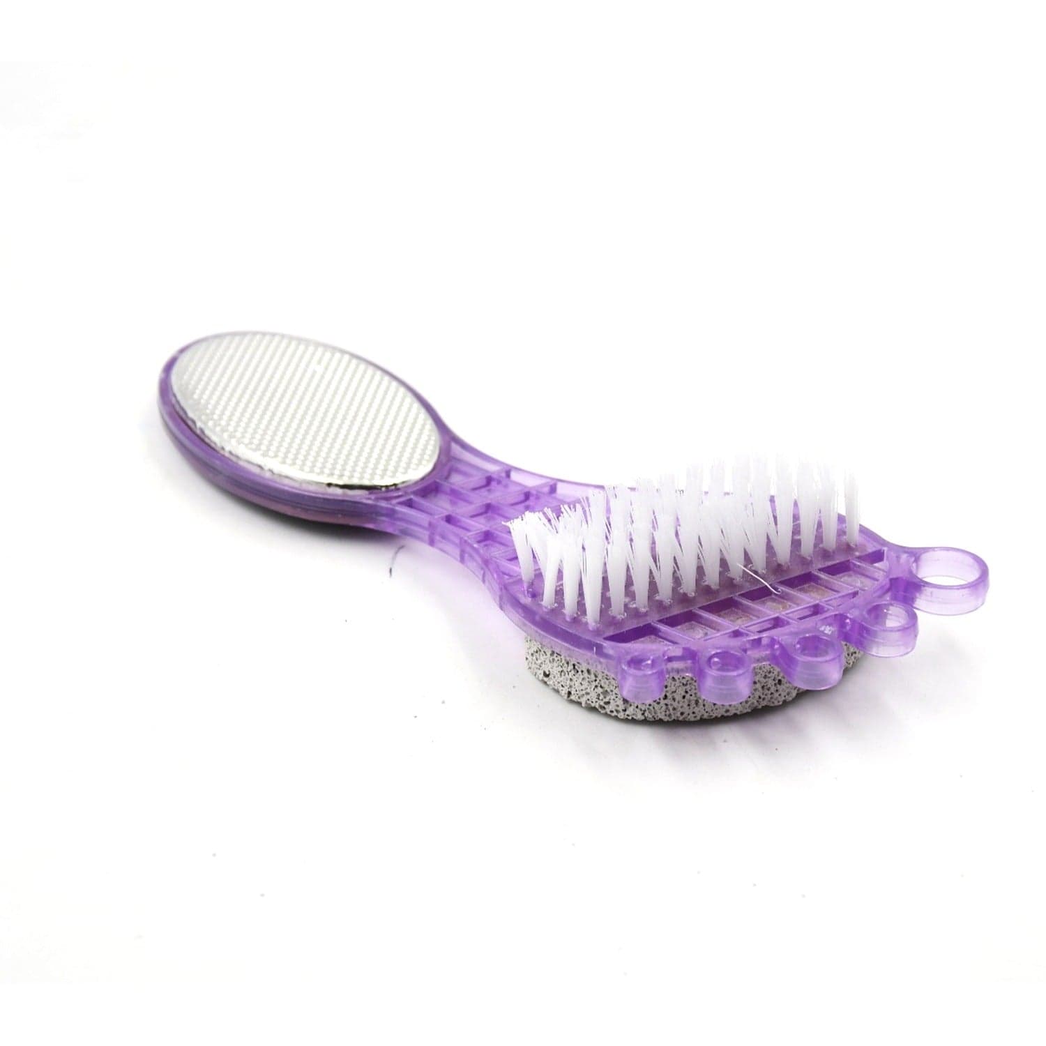 4 in 1 Pedicure Tool of Pumice, Brush, Scrubber & File for Soft Feet thumbnail 3