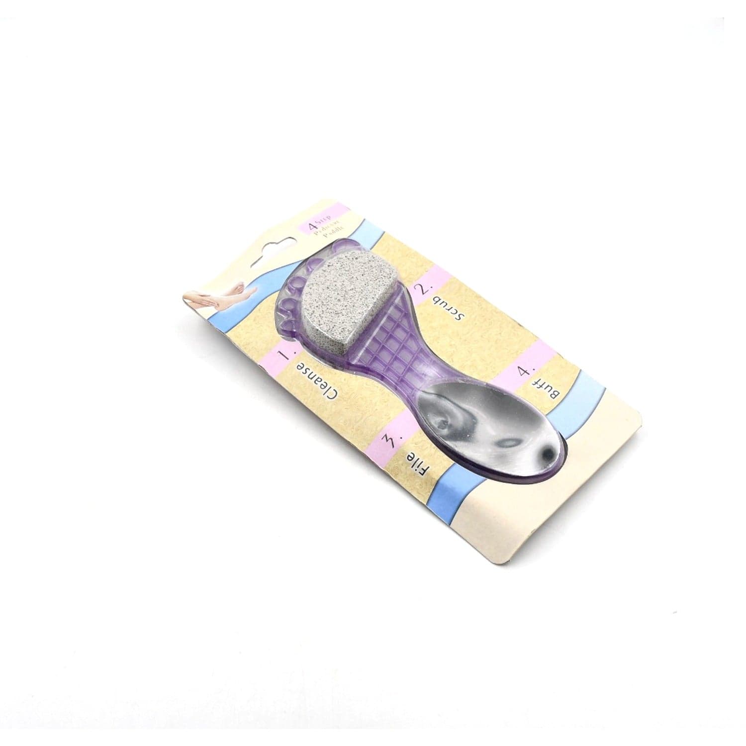 4 in 1 Pedicure Tool of Pumice, Brush, Scrubber & File for Soft Feet thumbnail 5