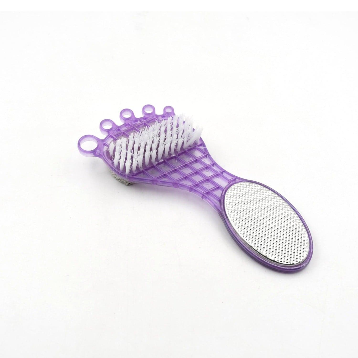 4 in 1 Pedicure Tool of Pumice, Brush, Scrubber & File for Soft Feet thumbnail 6