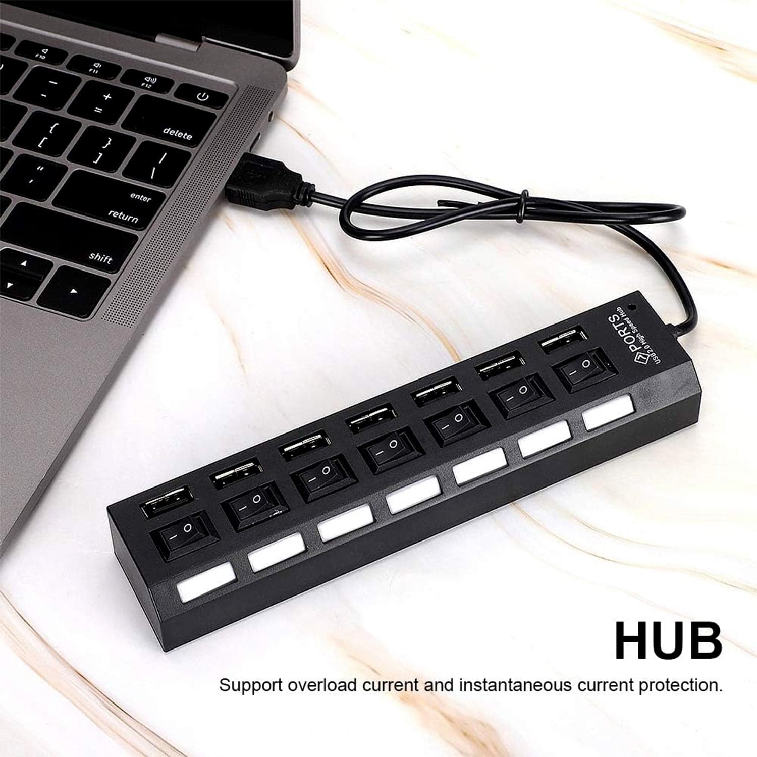 Usb Splitter Multi Port Usb 2.0 Hub thumbnail 8