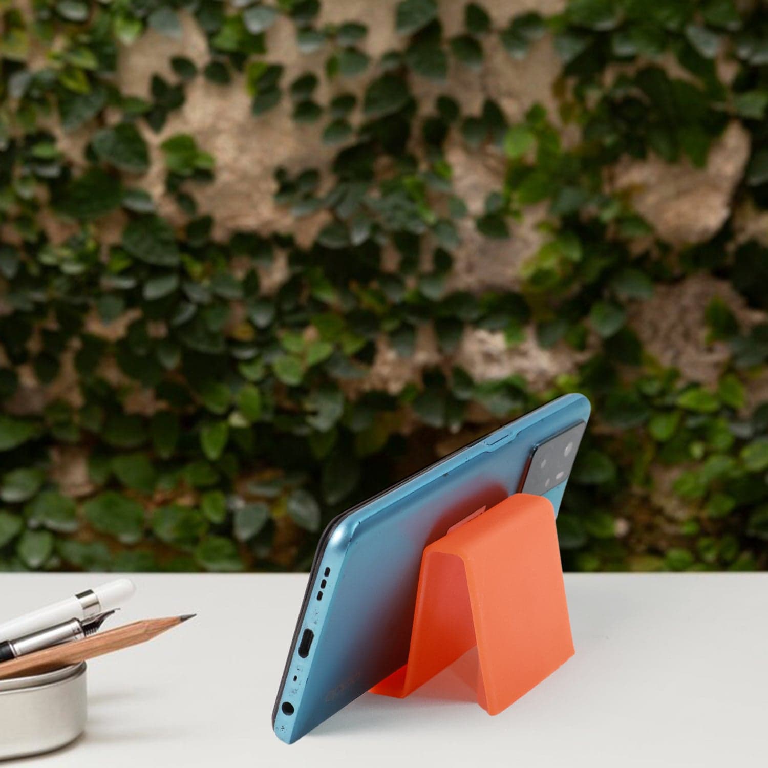 Durable Plastic Mobile Phone Stand With Angled Support 1 Pc Mix Color thumbnail 3