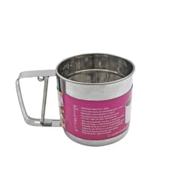 Stainless Steel Flour Sifter of Handheld Baking Sieve with Measuring Scale
