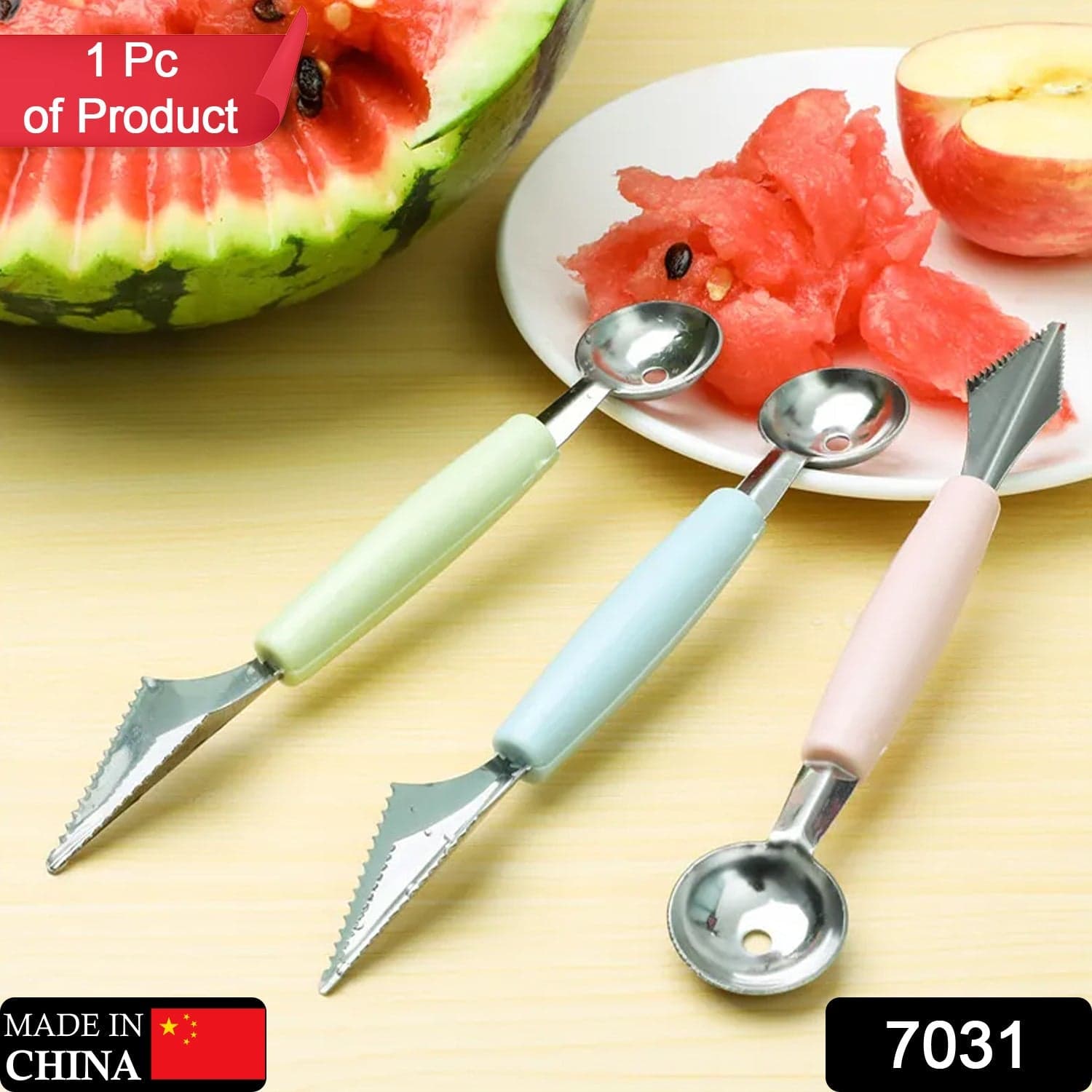 Multifunctional Fruit scooper & peeler Garnish Kit thumbnail 2
