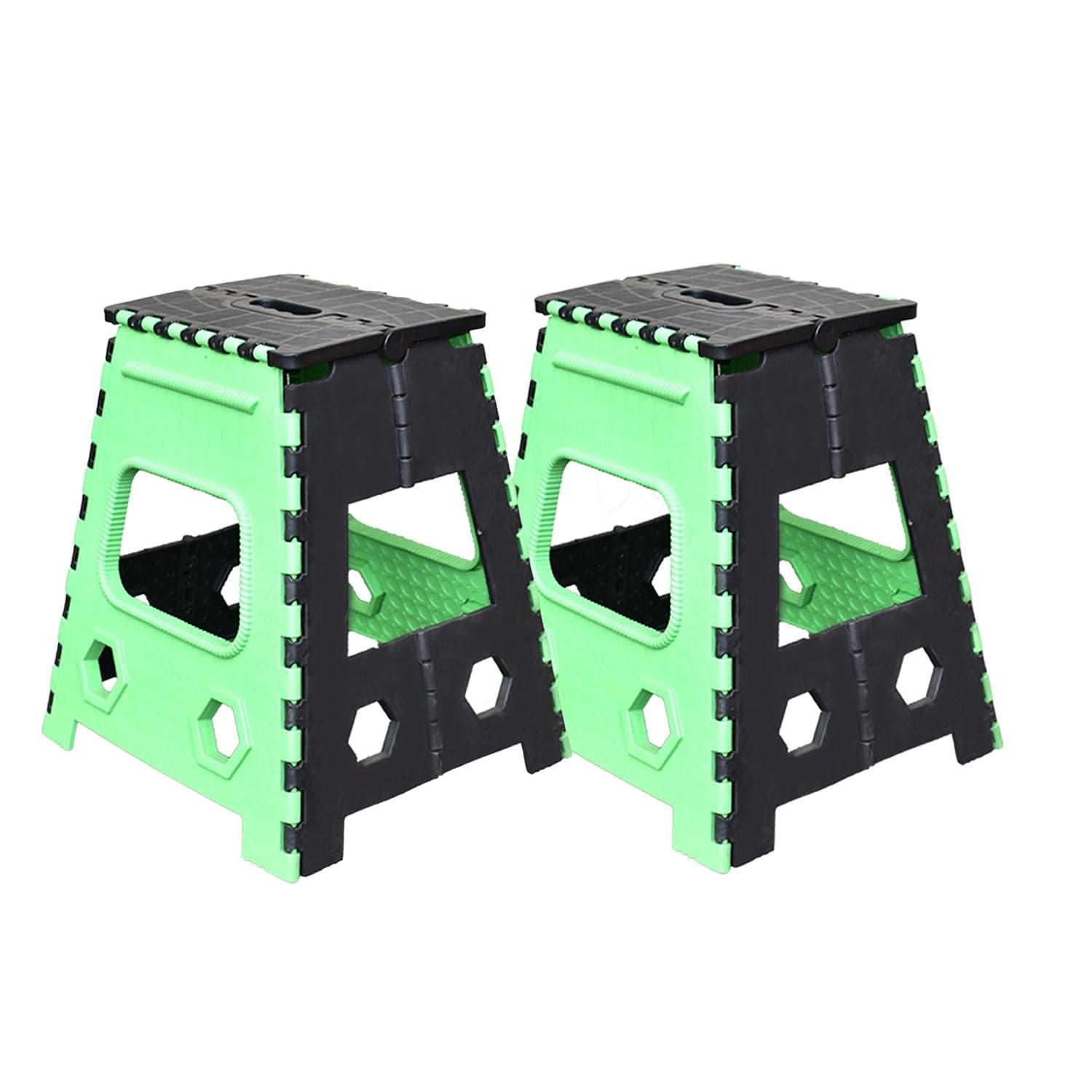 1pc 18inch Folding Stool for Adults and Kids, Also For Kitchen Stepping With (Brown Box) thumbnail 3