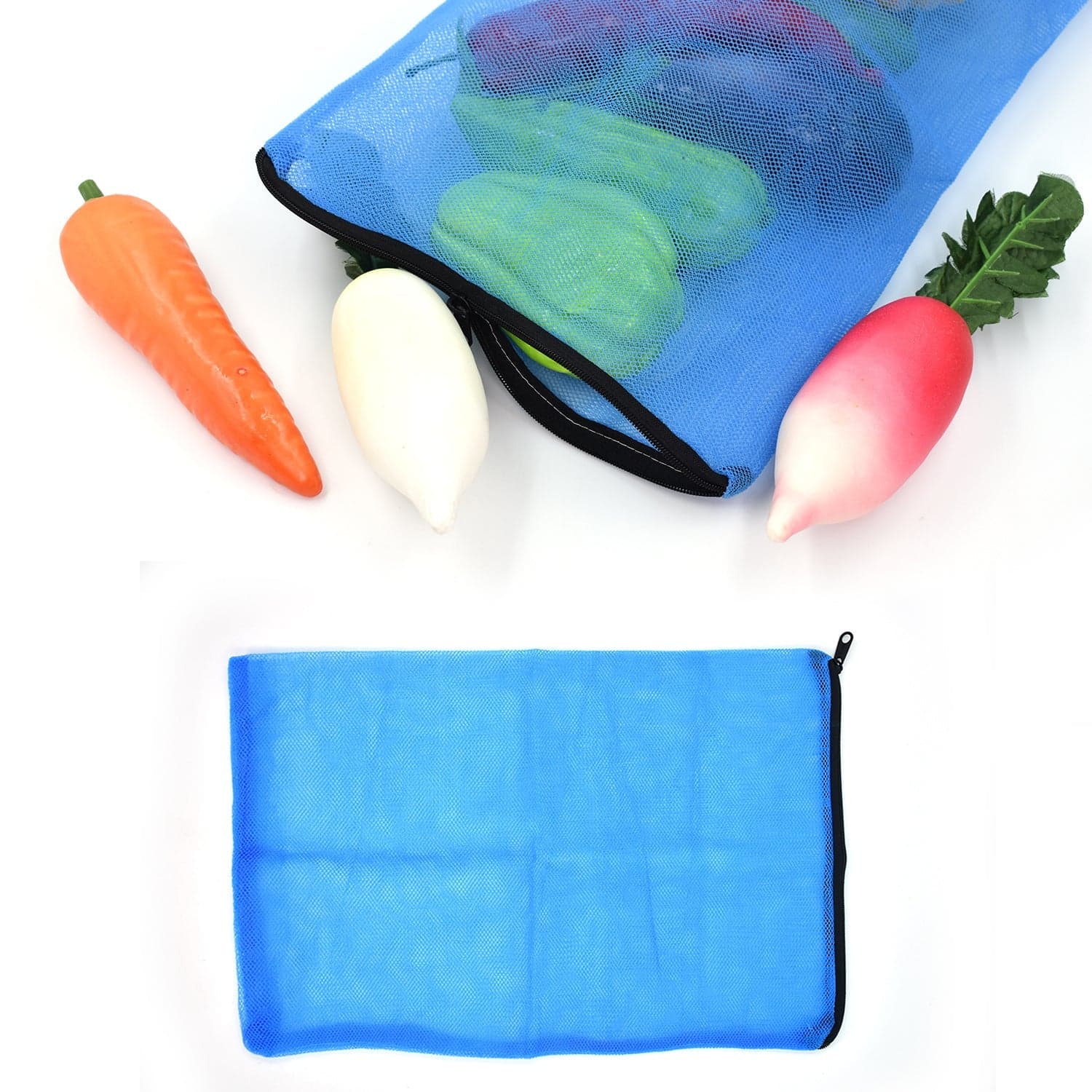 Food Covers Fridge Storage Bag for Vegetables and Fruits with Zipper thumbnail 3