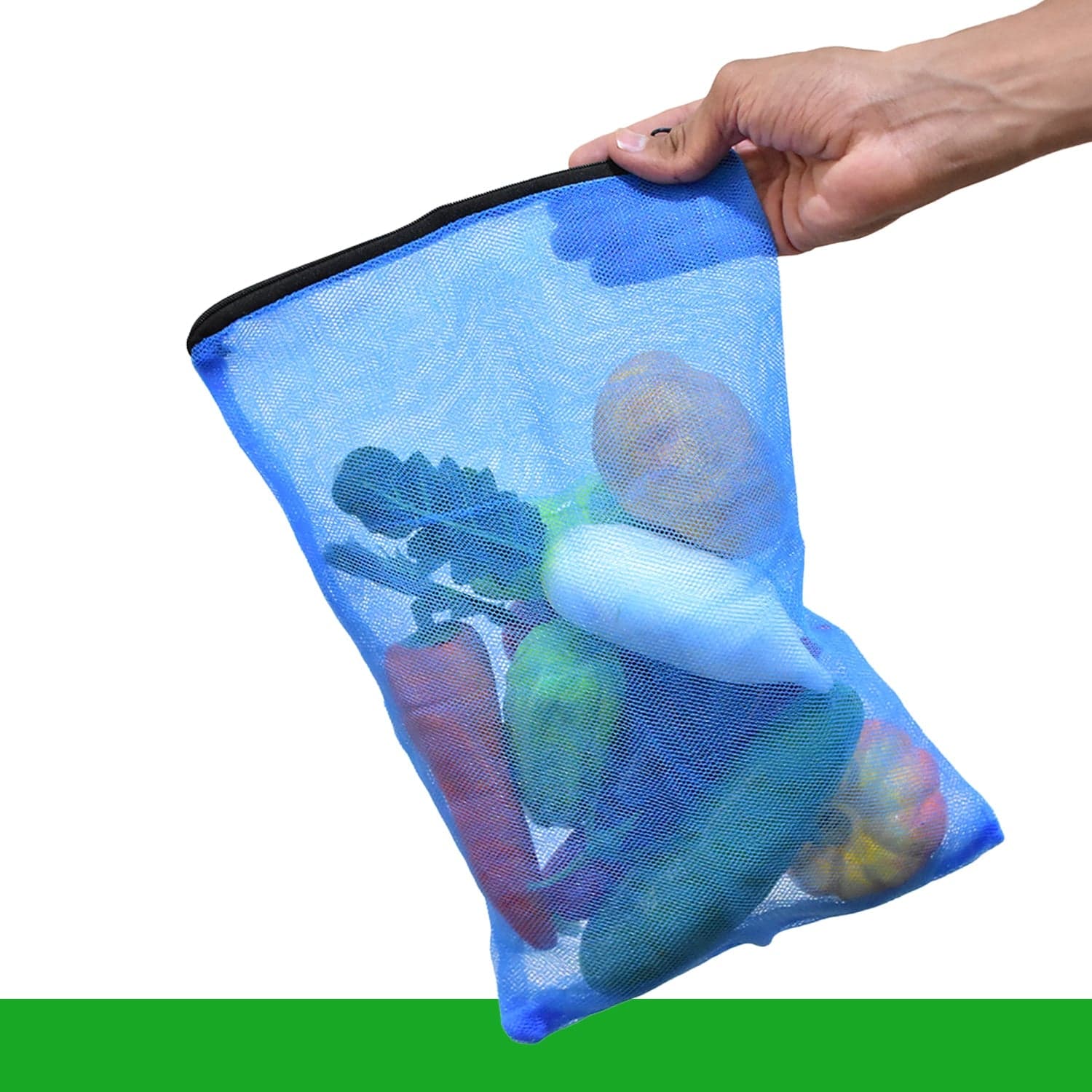 Food Covers Fridge Storage Bag for Vegetables and Fruits with Zipper thumbnail 4