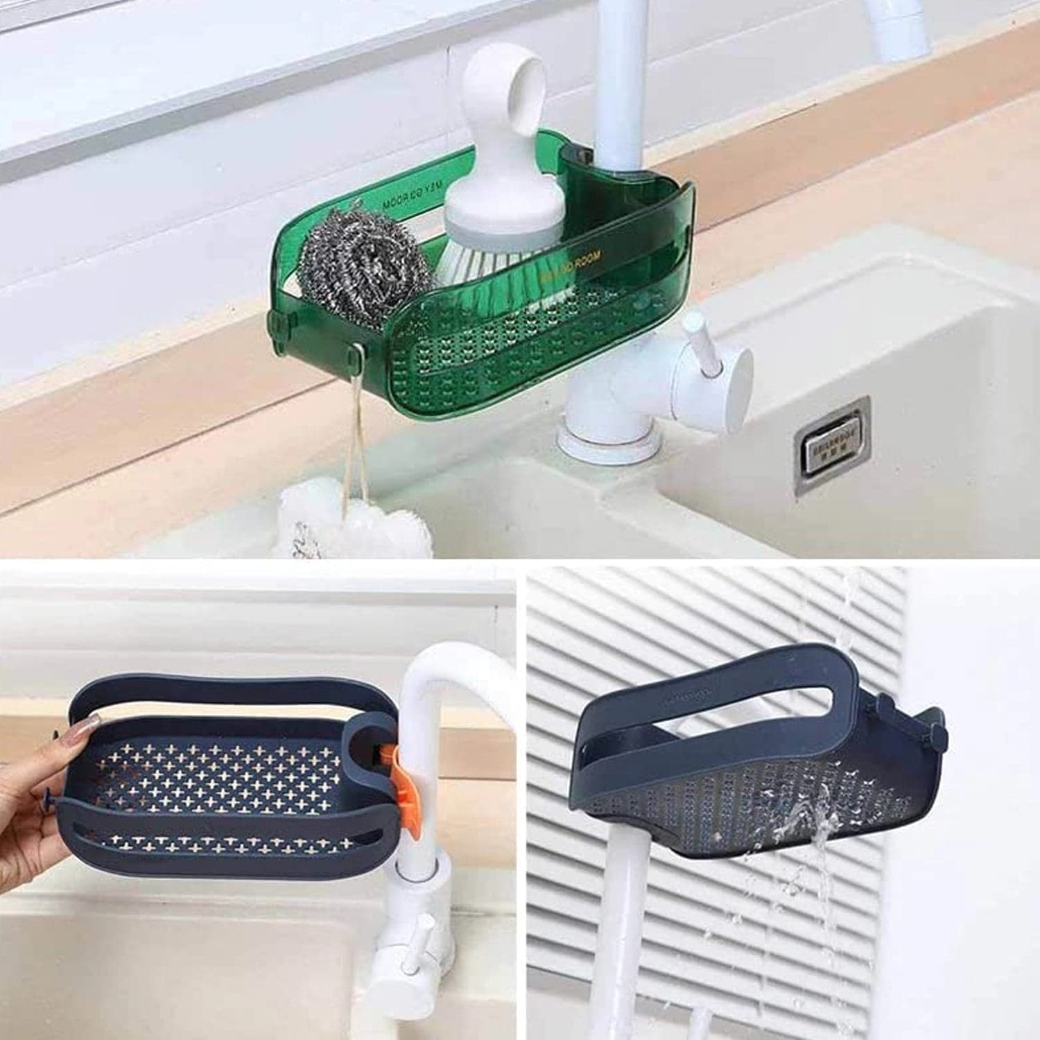 Sink Strainer Basket Hangs on Faucet thumbnail 9