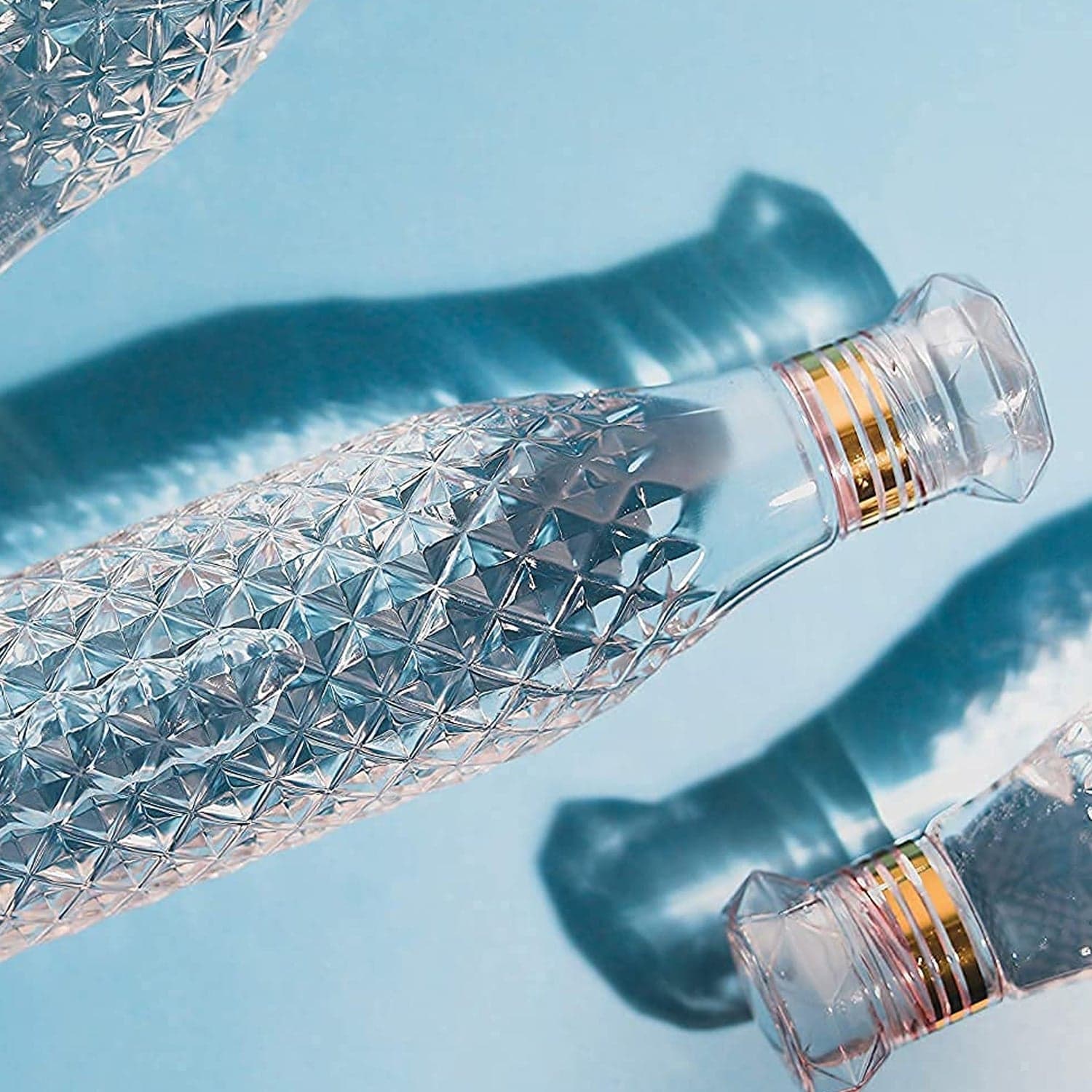 Water Bottle With Diamond Cut Used By Kids, Children's ( 3 pcs ) thumbnail 5