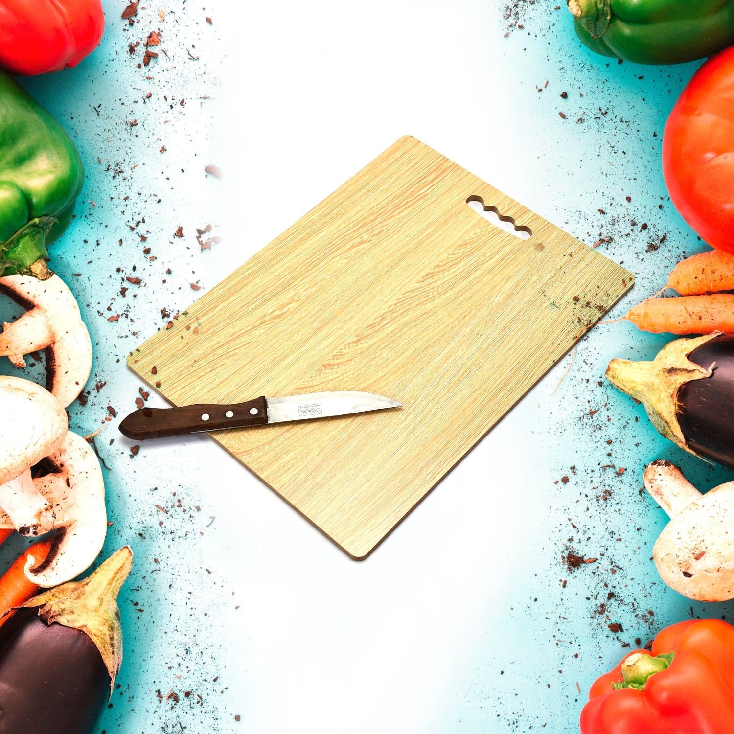 Wooden Chopping Board Big Size For Kitchen Use thumbnail 7