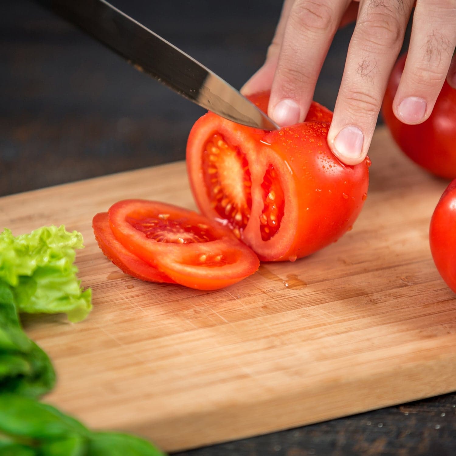 Wooden Chopping Board 26x17 Chopping Vegetable & fruits For Home & Kitchen Use thumbnail 5