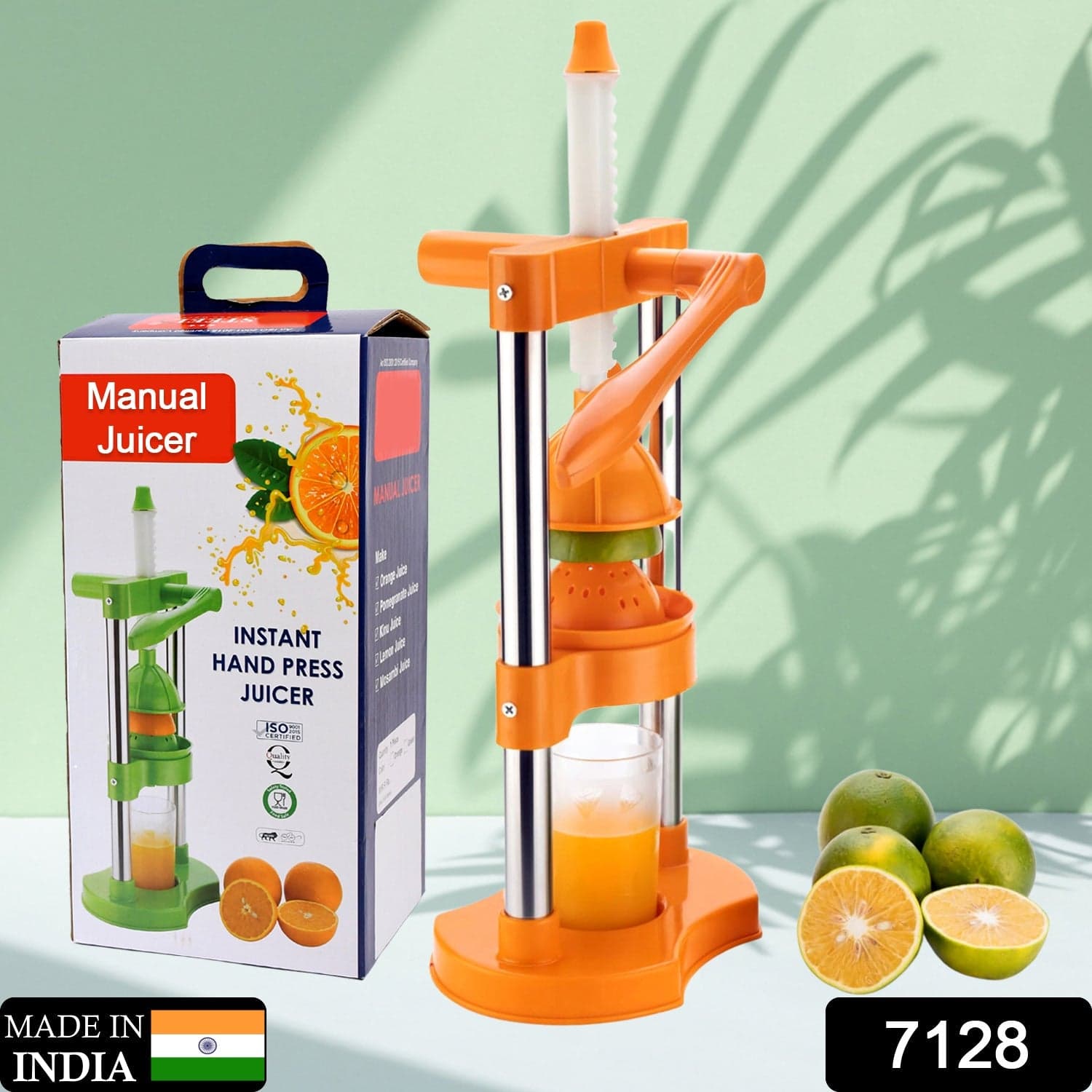 Manual Hand Pressure Juicer for Fruits & Veg thumbnail 2