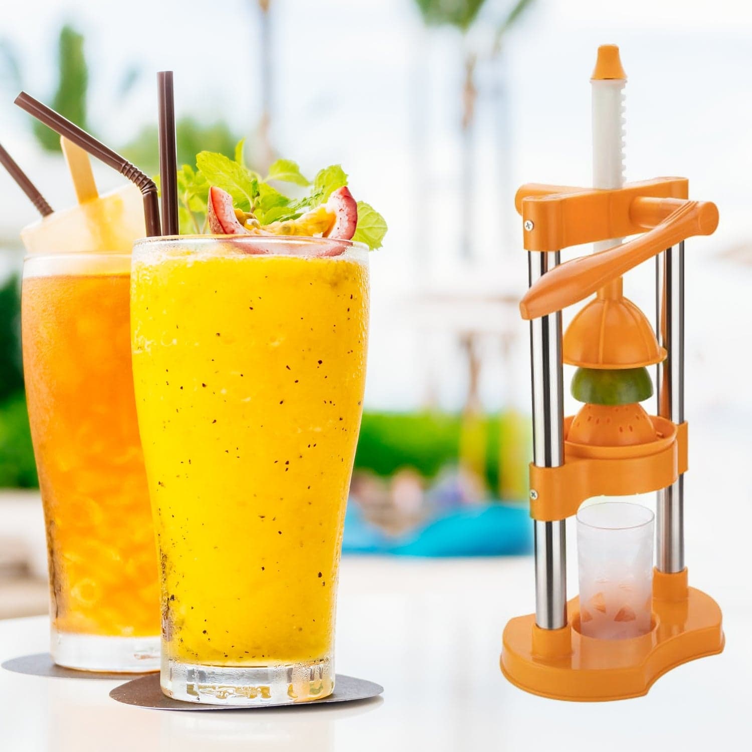 Manual Hand Pressure Juicer for Fruits & Veg thumbnail 5
