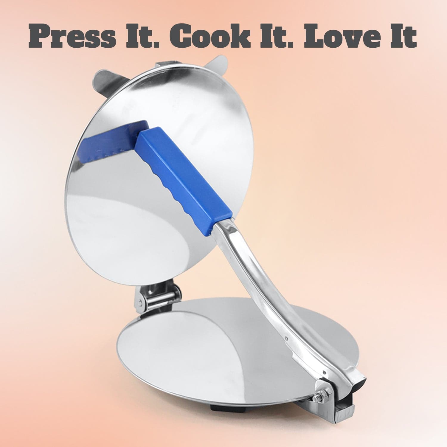Puri Press Maker - Stainless Steel Puri Maker Press Machine - Roti Chapati Presser For Home -Khakhra- Puri Maker Press Machine With Handle thumbnail 3