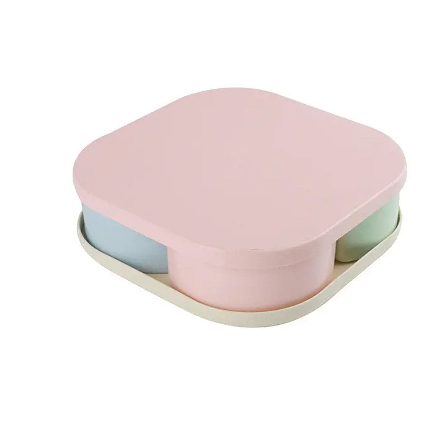 Large Compartment Box | Creative Divided Food Fruit Plate thumbnail 1