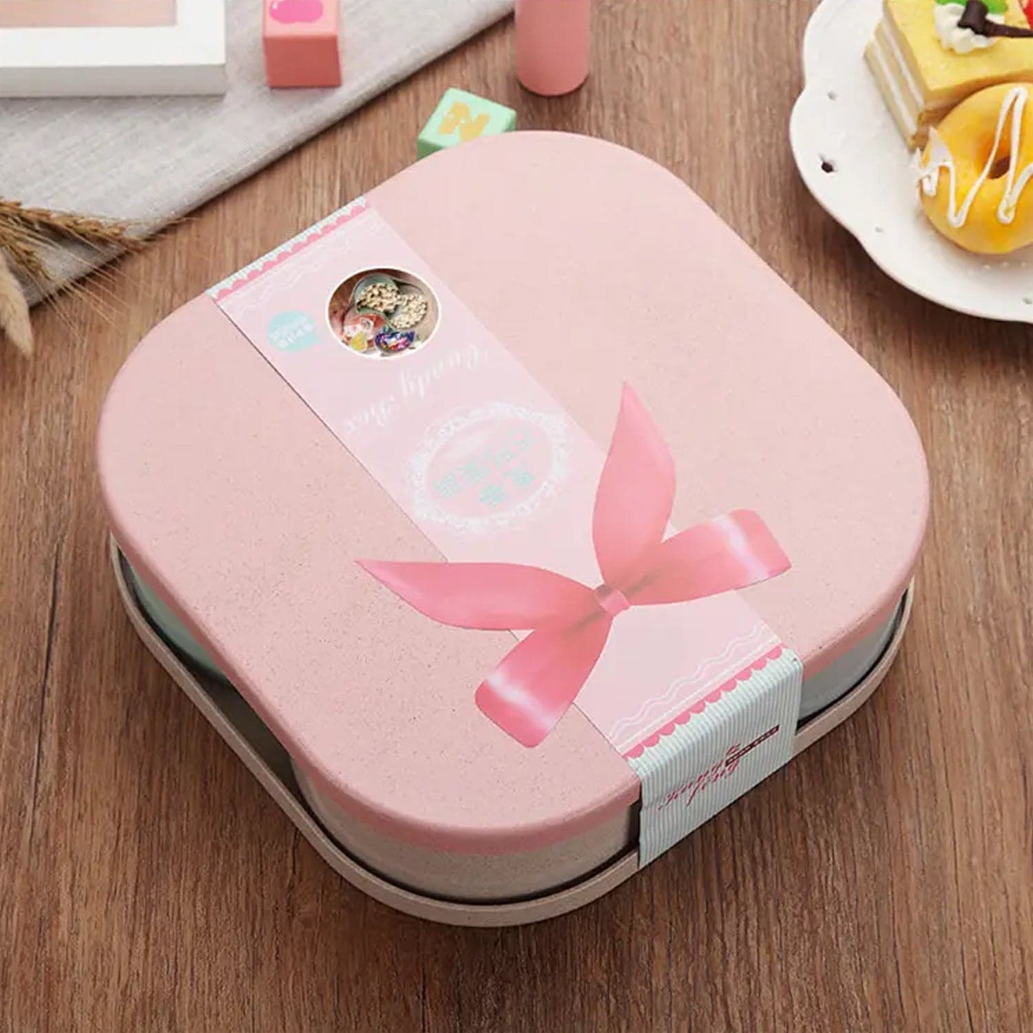 Large Compartment Box | Creative Divided Food Fruit Plate thumbnail 5