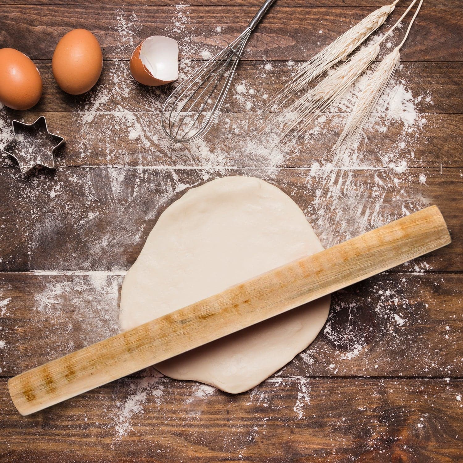 Wooden Pin For Baking | Wooden Roti Maker Belan thumbnail 1