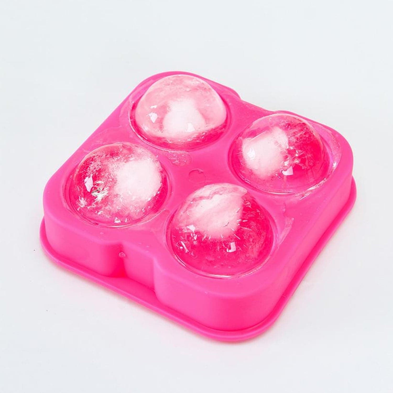 Ice Trays for Freezer Whiskey Ice Cube Plastic Ball Maker Mold Sphere Mould 4 Holes New Ice Balls Party Brick Round Tray Bar Tool ice for Whiskey thumbnail 3