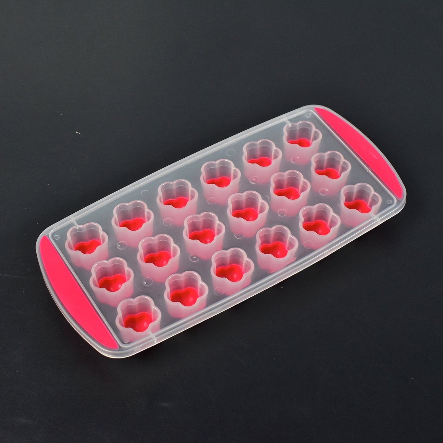 Ice Mould Flower Shape 18 Cavity Mould ice Tray Sphere ice Flower Mould Small ice Flower Tray Mini ice Cube Tray thumbnail 6