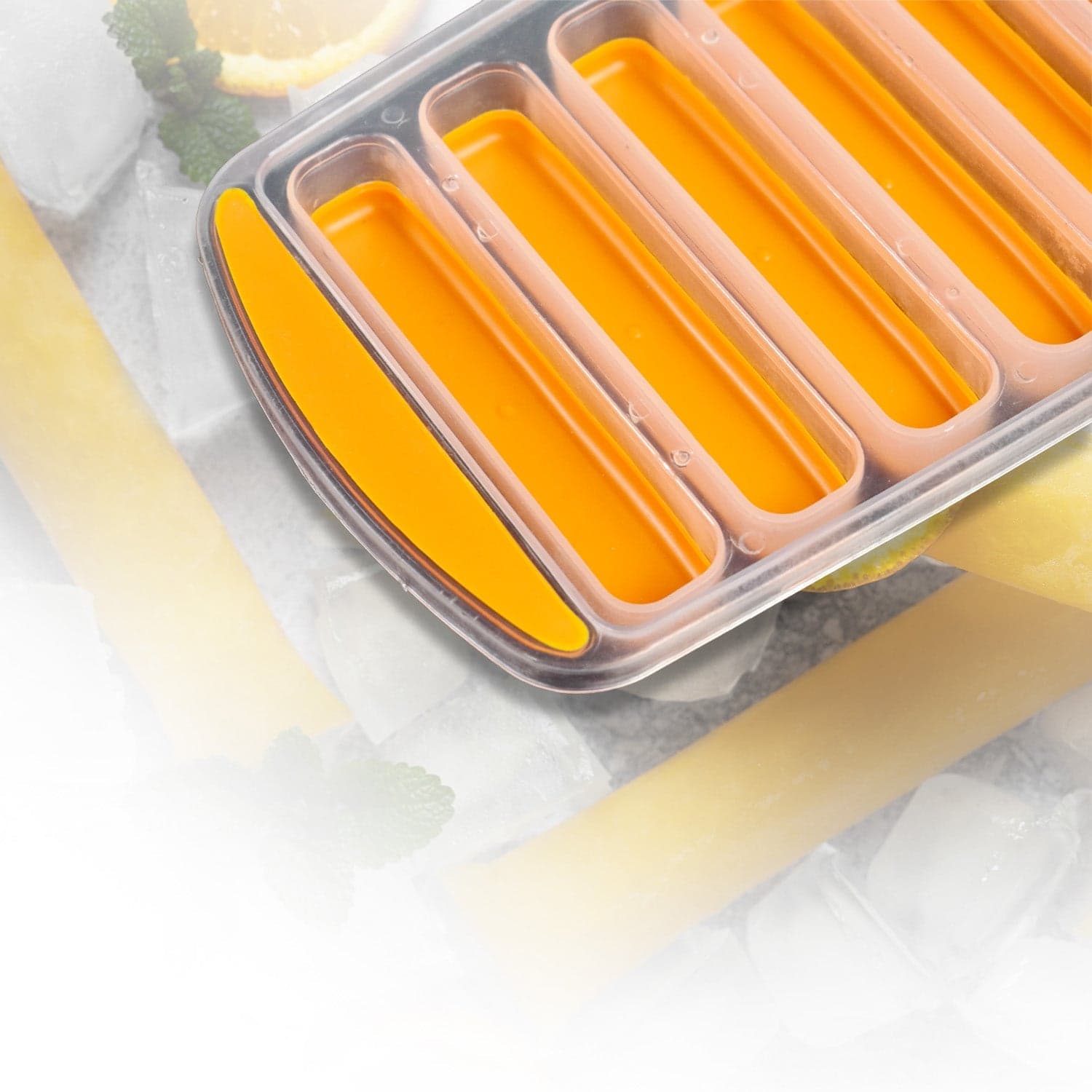 Water Bottle Ice Stick Tray with Push Cubes thumbnail 6