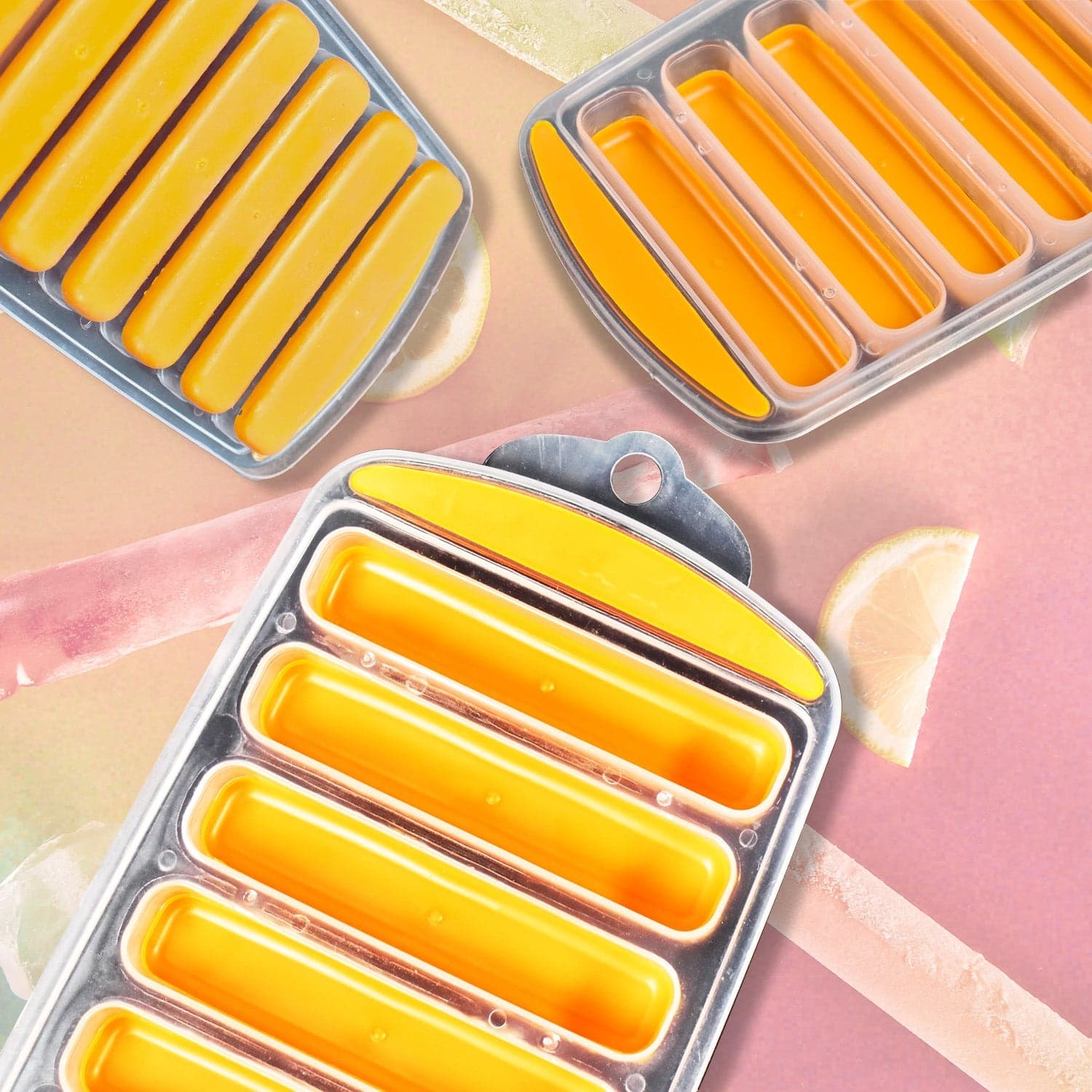 Water Bottle Ice Stick Tray with Push Cubes thumbnail 8
