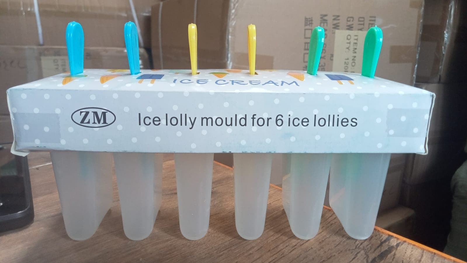 Ice Candy Maker Upgrade sicle Molds Sets 6 Ice Makers Reusable Ice Lolly Cream Mold Home-Made sicles Mould with Stick thumbnail 10