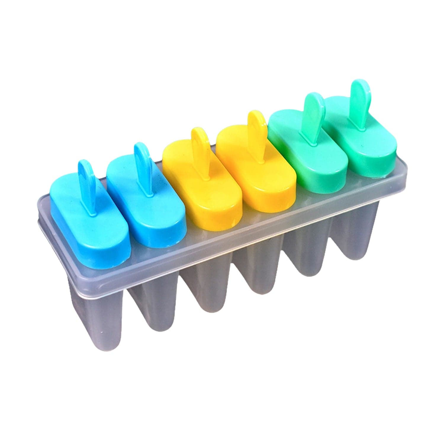 Ice Candy Maker Upgrade sicle Molds Sets 6 Ice Makers Reusable Ice Lolly Cream Mold Home-Made sicles Mould with Stick thumbnail 5