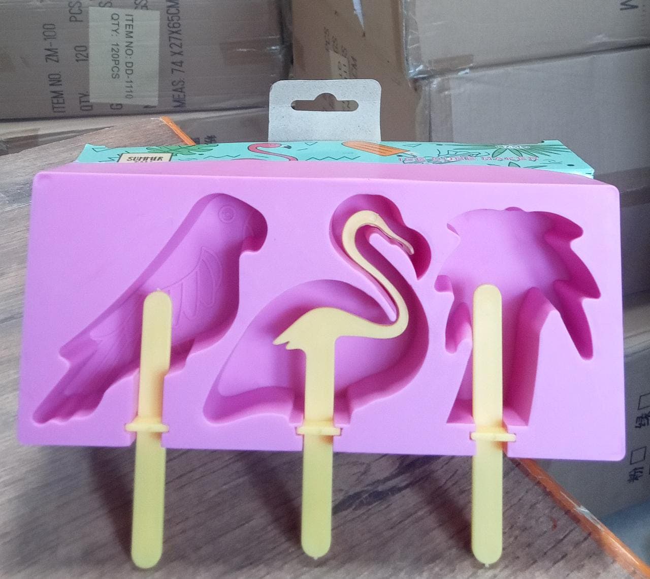 Fancy Ice Candy Mould Maker - Food-Grade Reusable Sicle Molds thumbnail 9