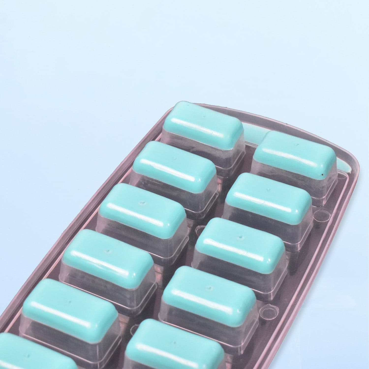 12-Grid Silicone Ice Cube Tray - Food-Grade Square Ice Maker, Easy Release Bottom thumbnail 7