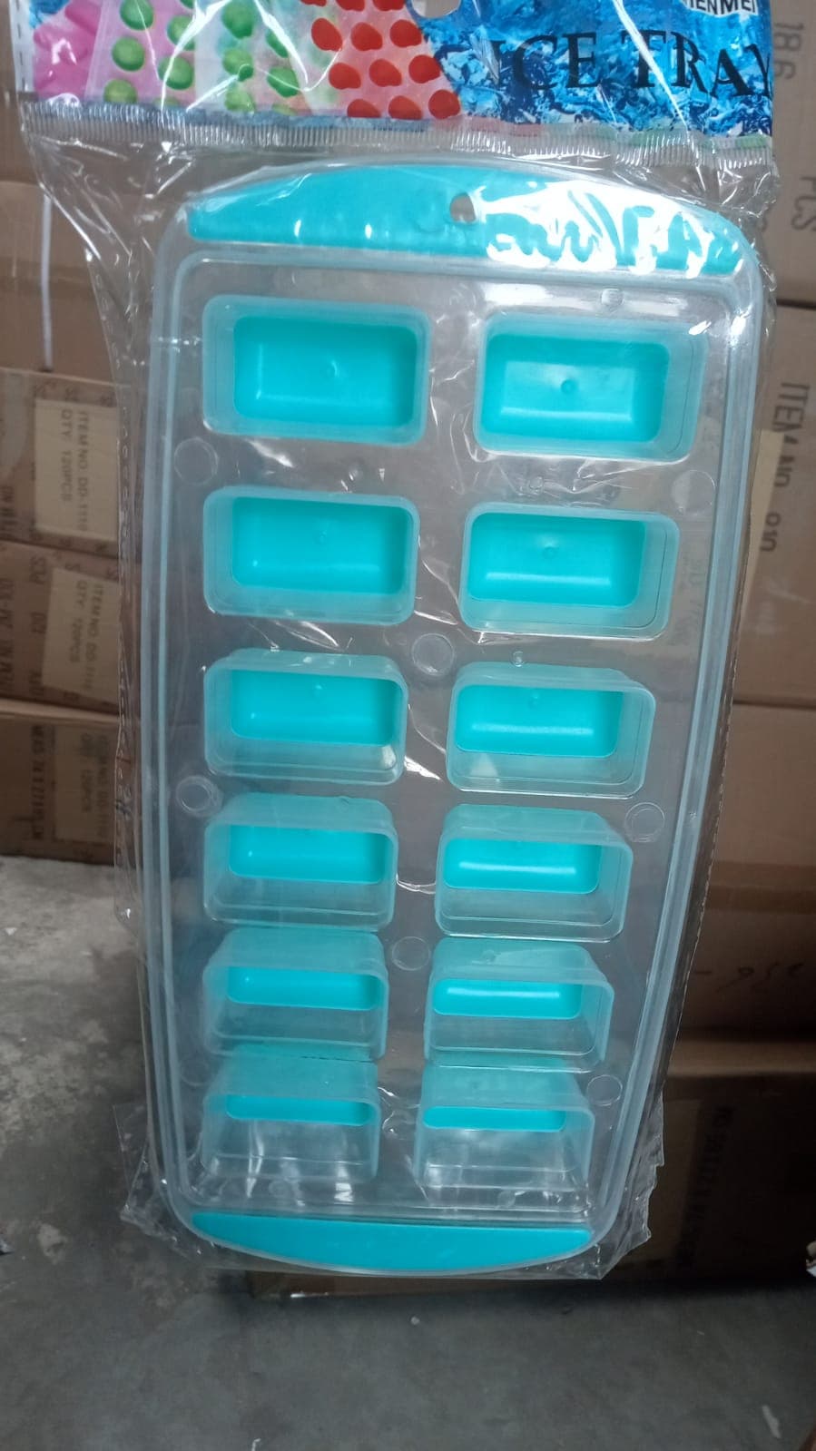 12-Grid Silicone Ice Cube Tray - Food-Grade Square Ice Maker, Easy Release Bottom thumbnail 8
