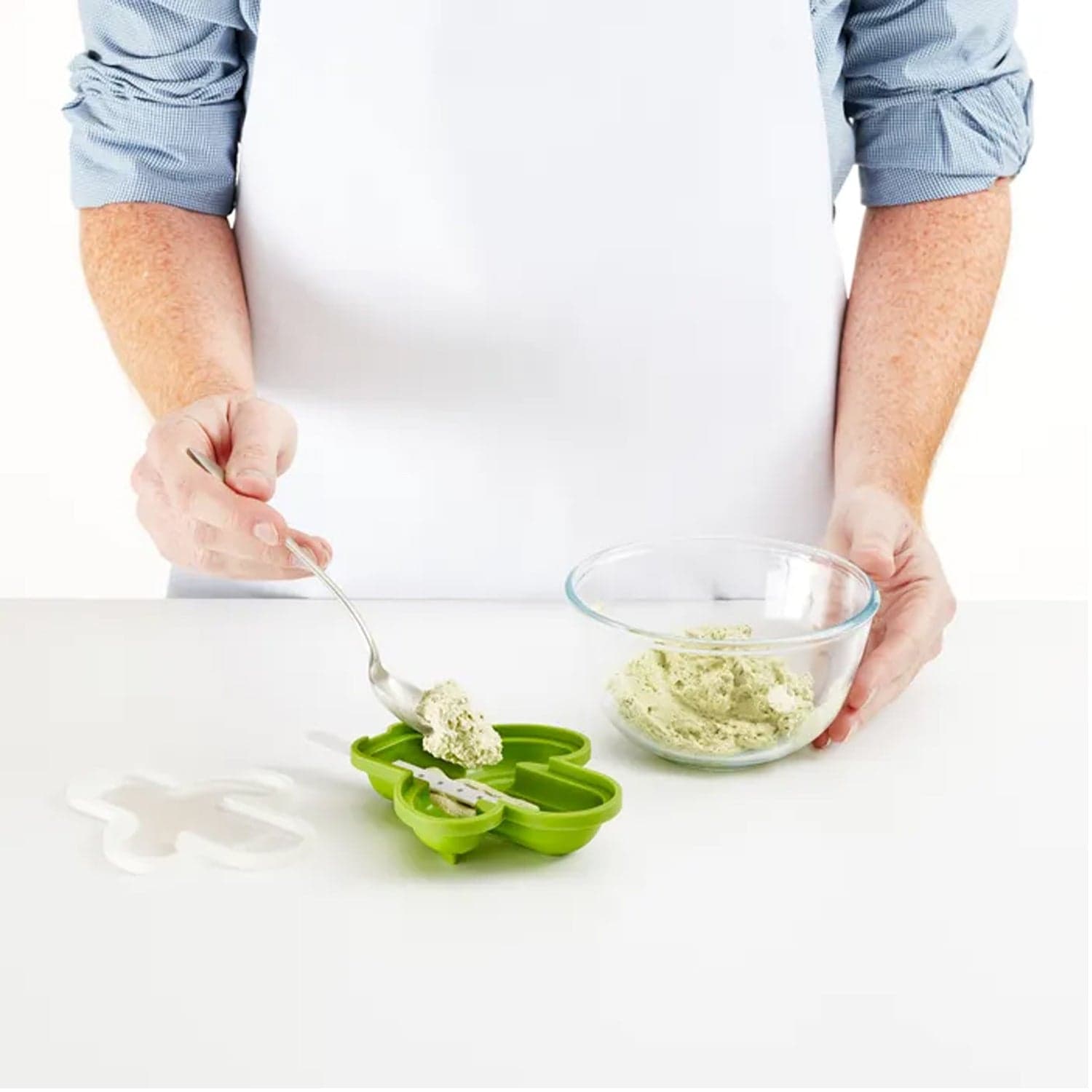 Cactus Shape sicle Molds - Durable Silicone Ice Cream Mould, DIY Ice Kitchen Tool thumbnail 5