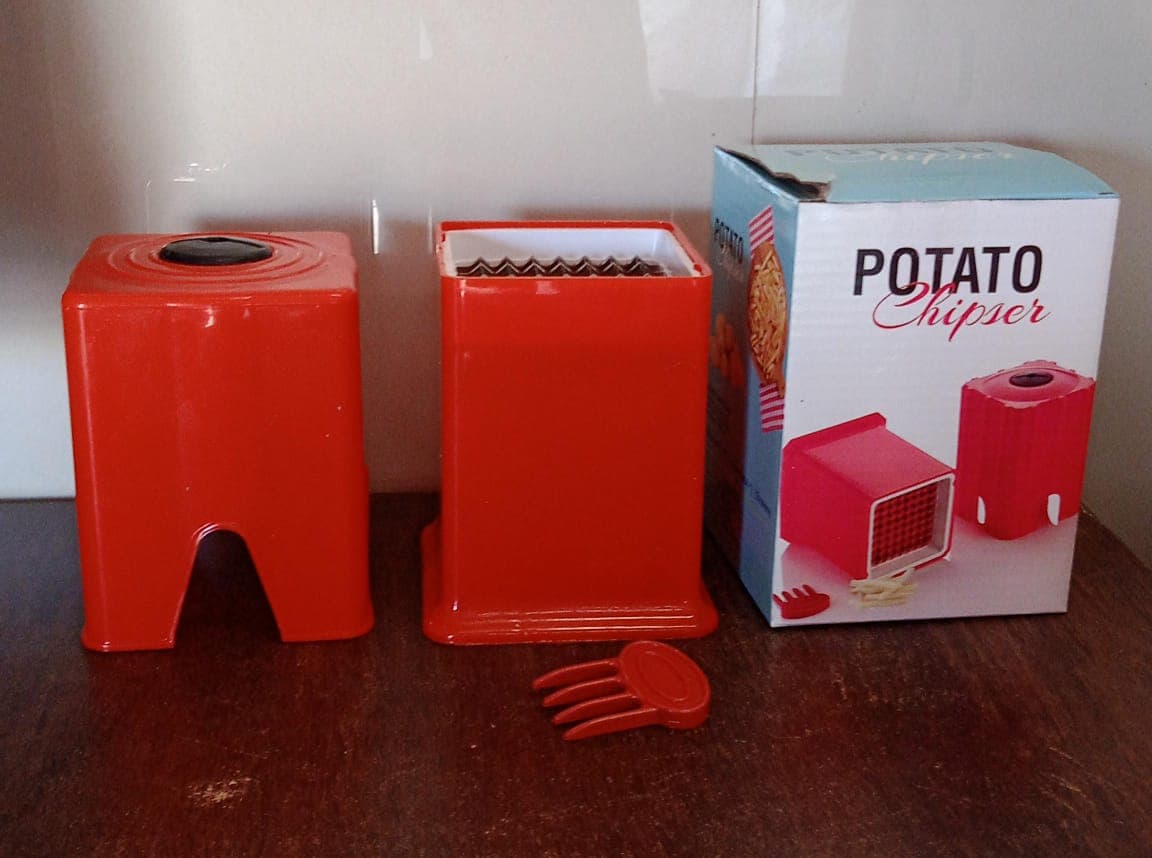 French Fries Potato Chips Strip Cutting Cutter Machine (1 Pc) thumbnail 7