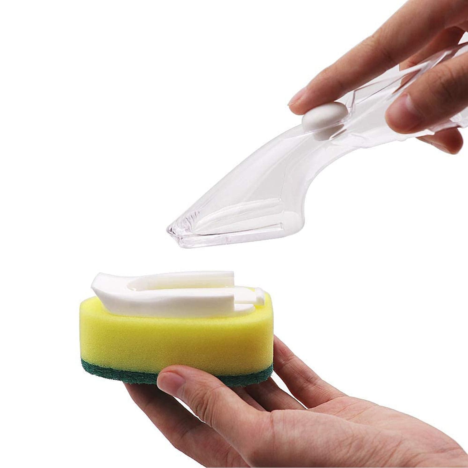 Liquid dispensing Scrub widely used for washing and cleaning utensils and all kitchen stuff to make them again clean and shiny. thumbnail 8