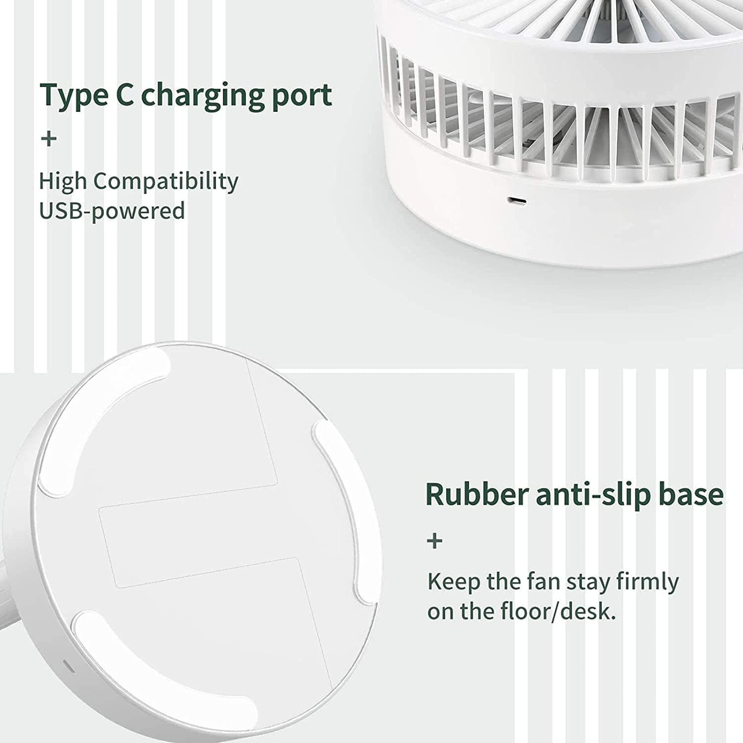 Telescopic Electric Desktop Fan thumbnail 6
