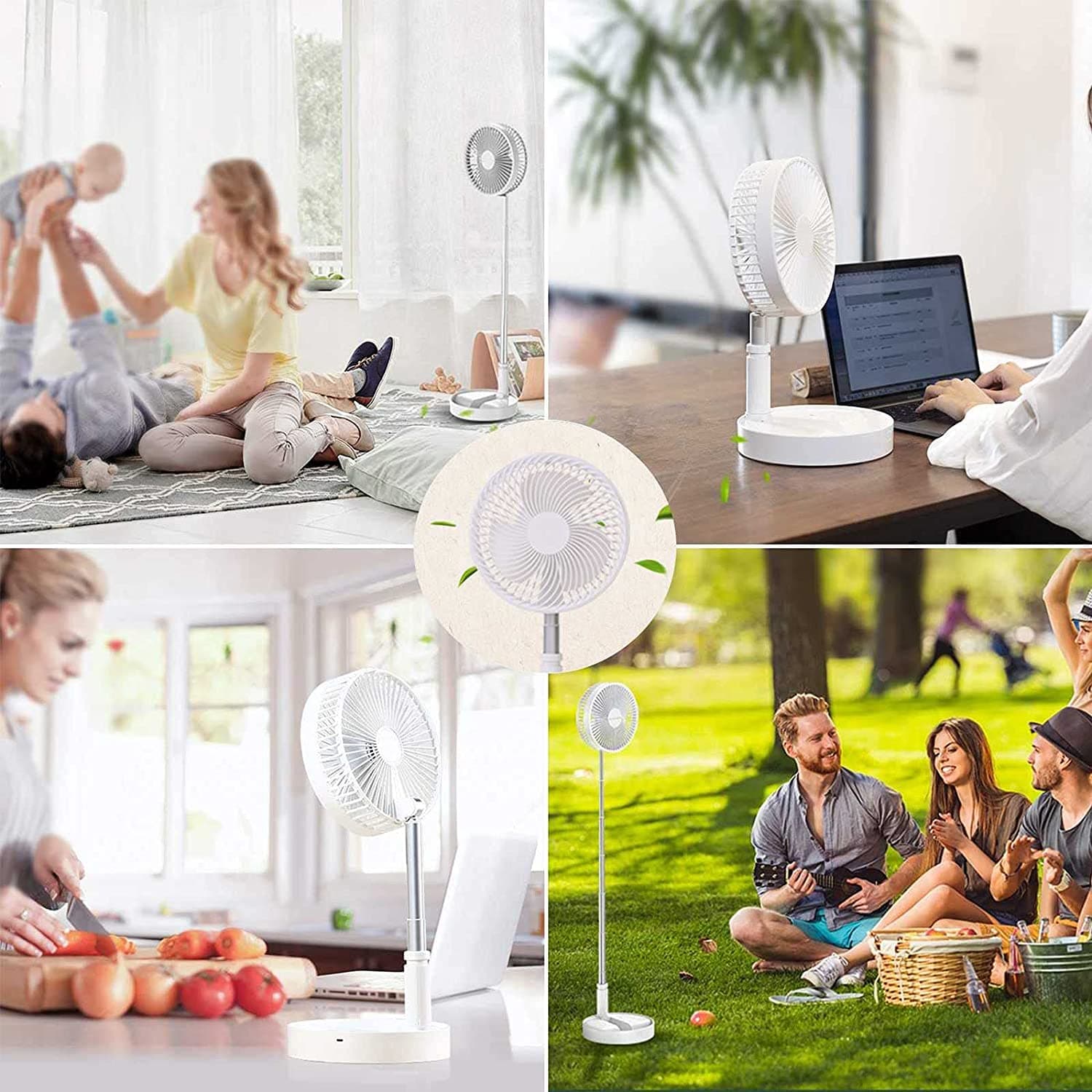 Telescopic Electric Desktop Fan thumbnail 7