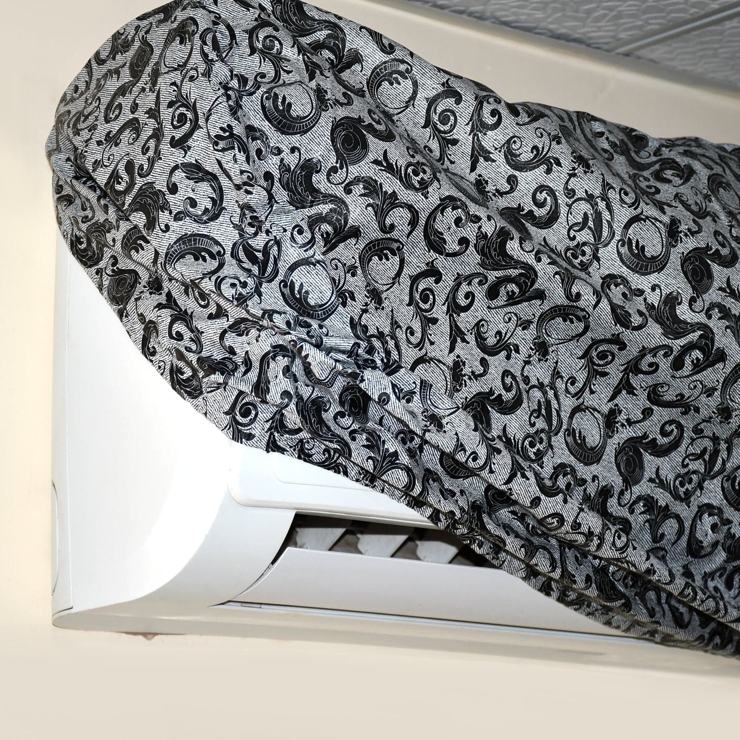 Stretchable Mix-Design AC Cover of Dust, Insect & Corrosion Shield (Mix Design) thumbnail 6