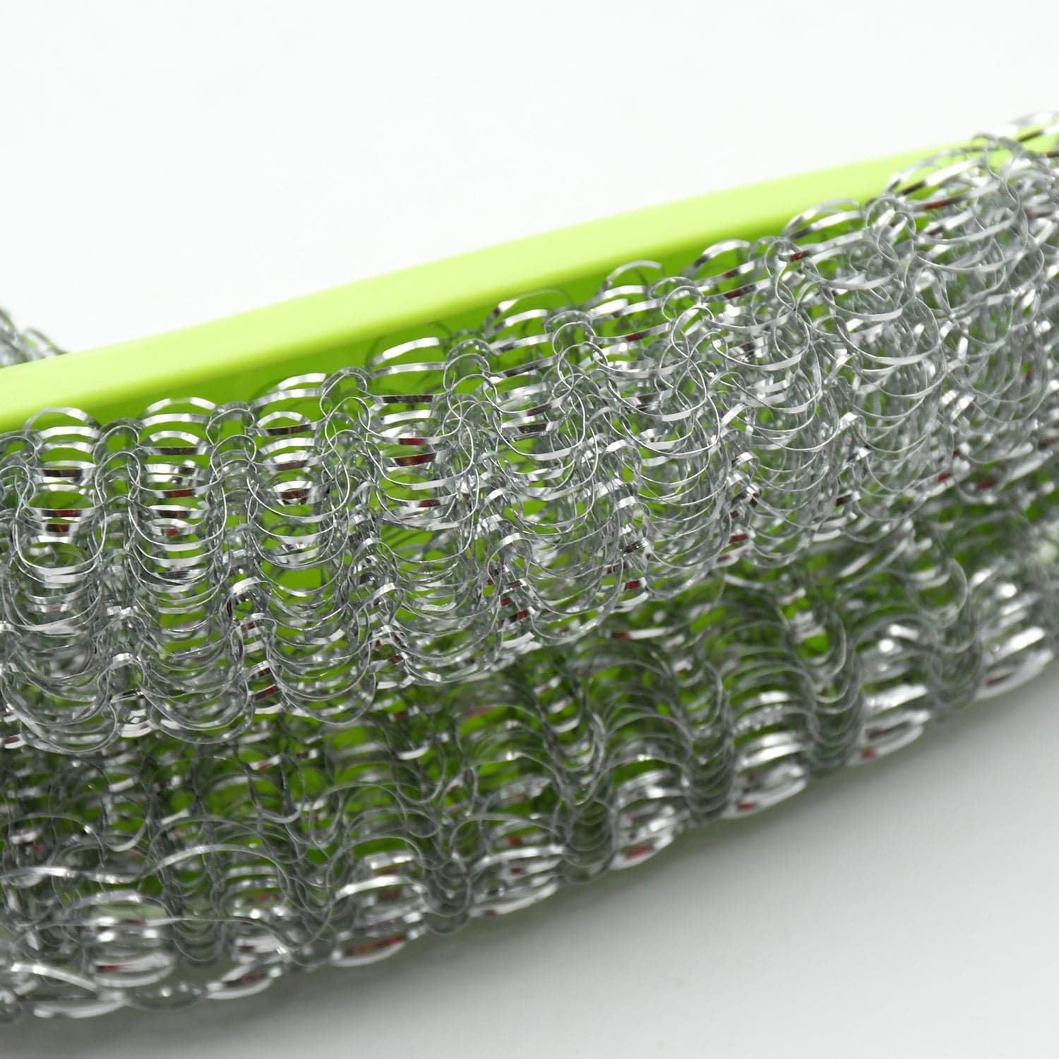 Wire Kitchen Washing Brush, Plastic Small Brush, Cleaning Brush, Bend Handle Pot Washing Brush (2 Pc) thumbnail 3