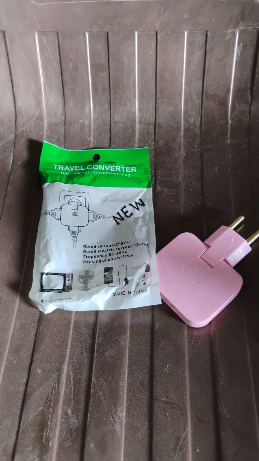 Wireless 3 in 1 Foldable Wall Plug Adapter / Socket / Converter (1 Pc) thumbnail 11