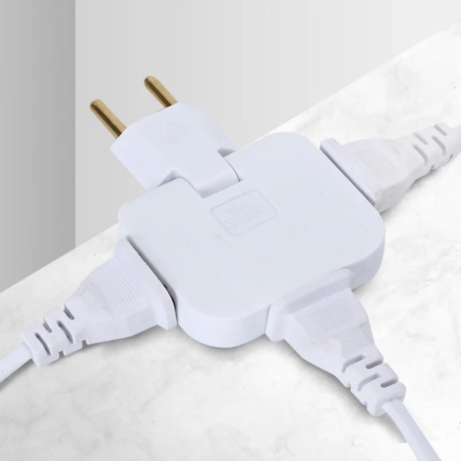 Wireless 3 in 1 Foldable Wall Plug Adapter / Socket / Converter (1 Pc) thumbnail 5