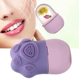 Silicone Ice Roller for Face Non Slip & Reusable GlowForm
