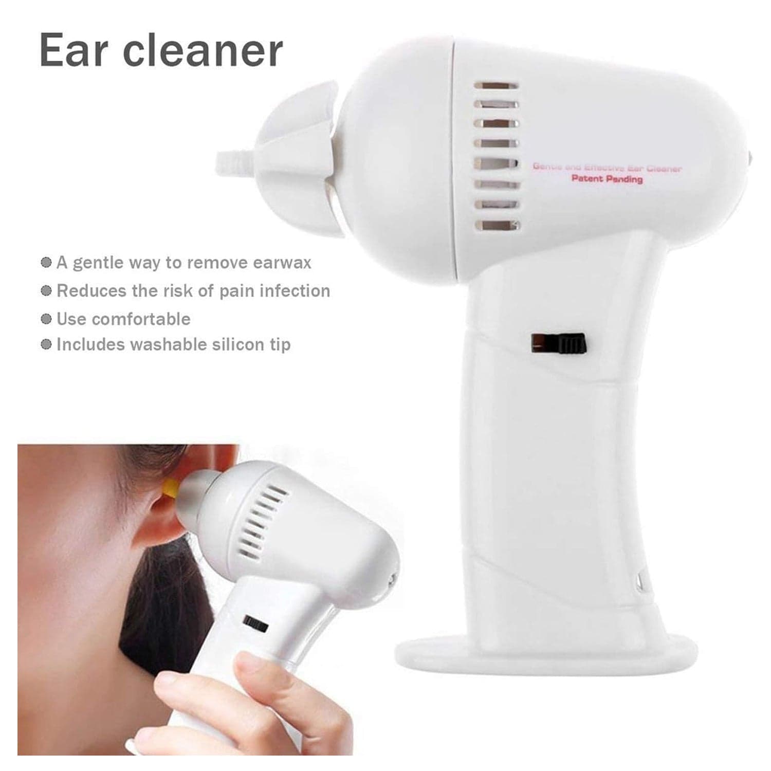 Vacuum Ear Cleaning System Clean Ears Care Removel Tool Earpick Cleaner thumbnail 6