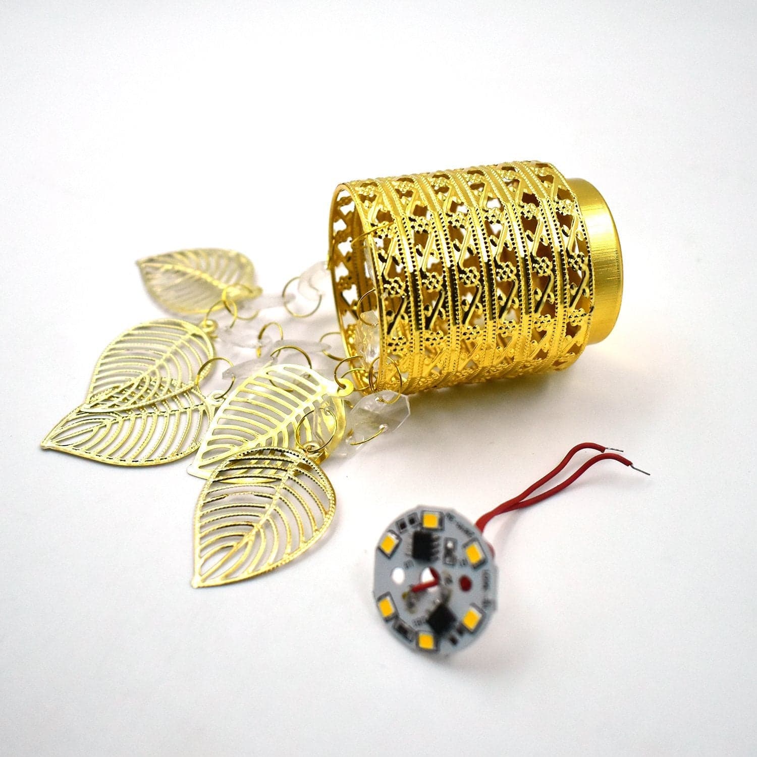Fancy Small Golden Jhoomer For Home Decoration thumbnail 3